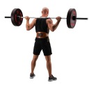 Кожаный пояс для бодибилдинга HMS Gym для силовых тренировок XXL