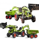 FALK Трактор для педалей Claas Axos 330 з Екскаватором та причепом 3-7 років