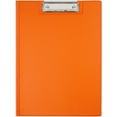 Папка CLIPBOARD А4 с зажимом, оранжевая BIURFOL