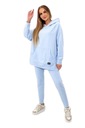 СПОРТИВНЫЕ ЛЕГГИНГИ И ХУДИ OVERSIZE, синий