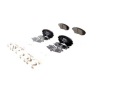 PLAQUETTES FREIN SUBARU DROIT IMPREZA/LEGACY 03- AVEC AKCESORIAMI BOSCH 0986494653photo 14