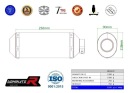 YZF-R3 2019 - 2024 ПОЛНЫЙ СИСТЕМА EX ВЫХЛОП ГЛУШИТЕЛЬ OV G2 DOMINATOR  фото 5