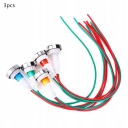 15X VOYANT AMPOULE KONTROLNA LED DC12V 5 COULEURS 10MMphoto 8