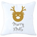 ДЕКОРАТИВНАЯ НАВУШКА 40х40 РОЖДЕСТВЕНСКАЯ С ПРИНТОМ