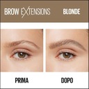 01 Blonde Brow Extensions Fiber Pomáda Crayon Značka Maybelline
