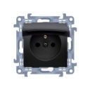 SIMON 10 ОДИНАРНАЯ РОЗЕТКА С КЛАПАНОМ IP44