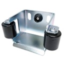 ХОДОВАЯ РОЗЕТКА С РОЛИКАМИ 80Х80 РАЗДВИЖНЫЕ ВОРОТА