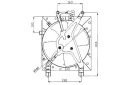 VENTILATEUR MOTEUR HONDA CIVIC 00- 47044 NRFphoto 9