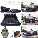 БОЛЬШОЙ МАТРАС ДВУХМЕСТНЫЙ ДИВАН 5в1 + БЕСПЛАТНЫЙ НАСОС