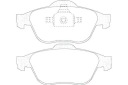 DISQUES PLAQUETTES AVANT LPR RENAULT VEL SATISphoto 6
