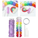 Zestaw krosien szpulowych Easy Weaver Knitter Mini Knitting Fioletowy 8 kolorów EAN (GTIN) 0792156635587