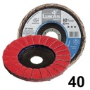 ДИСК ЛАМПОЧНЫЙ ШЛИФОВАЛЬНЫЙ ДИСК ДЛЯ НЕРЖАВЕЮЩЕЙ СТАЛИ INOX 125 КЕРАМИКА 40