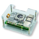 Акриловый чехол для Raspberry Pi 5, совместимый с накопителем NVMe от Pineberry Pi.