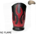 FASTENERS NA DRINK N2 FLAME Z PLOMIENIEM LEATHER MOTORCYCLE NITY CWIEKI SAKO  photo 15
