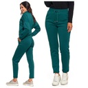 ЖЕНСКИЕ ЭЛЕГАНТНЫЕ БРЮКИ С КАРМАНАМИ MORAJ GREEN 2XL