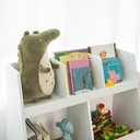 Полка для газет Шкаф Книжный шкаф Игрушки Книги Детская комната для офиса KMB19-W