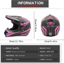 CASCO MOTOCYKLOWY, MX ATV, MOTOCROSS, ROZM L 