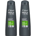 Шампунь для волос Dove Men Fresh Clean 2в1 2x400мл