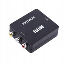 wkv-HDMI 720/1080P TO AV CHINCH ADAPTER CONVERTER Marka bez marki
