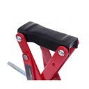 Ножничный подъемник 2T для гаража-мастерской при замене колес - Kraft&Dele