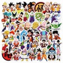 Dragon Ball NAKLEJKI ZESTAW NA SAMOCHÓD 50szt