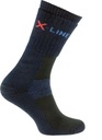 Носки EXPANSIVE TREKKKING X-LINE размеры 43–46. 35% МЕРИНОС, темно-синий.