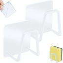 ORGANIZER UCHWYT DO GĄBKI ZLEWU ŚCIANY STALOWY