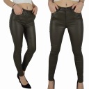 БРЮКИ ЖЕНСКИЕ ИЗ ВОЩЕНОЙ КОЖИ КЛАССИКА