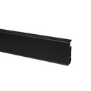 LISTWA PRZYPODŁOGOWA CZARNY MAT WYŻSZA OD EVO 73MM