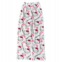 Hello Kitty Flannel Pyžamo Dámske teplé nohavice Veľkosť L