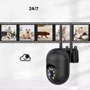 KAMERA WIFI IP SMART ROTAČNÁ FULL HD IR MONITORING 2k ZOOM 4x čierna Model ZAM