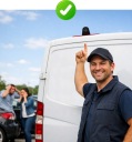 КАМЕРА ЗАДНЬОГО ХОДУ DO БУСА VOLKSWAGEN CRAFTER 2006-2016 IP68 ANTI-FOG HD 6XIR  (18178929892) фото min 11