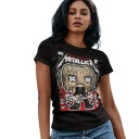 ЖЕНСКАЯ ФУТБОЛКА МЕТАЛЛИЧЕСКАЯ ФУТБОЛКА «JAMES HETFIELD»