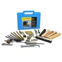 ZESTAW DO TOCZENIA DŁUGOPISÓW PIÓR Z MANDRELĄ NA TOKARCE DO DREWNA MK2