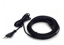 Саморегулирующийся греющий кабель с вилкой PRO20W 1м