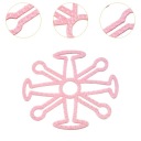 5Pcs Bike Helmet Pads Soft Inner Cushion Mats Helmet Replacement Pads Pink фото 6