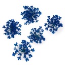 Сухие цветы для ногтей Royal Blue Синие цветы для украшения MollyLa.