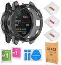 3x СТЕКЛО 9H PRO + ЧЕХОЛ ДЛЯ GARMIN FENIX 6X / 6X PRO