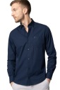 Мужская рубашка темно-синяя Próchnik PM4 S