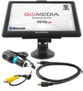 NAWIGACJA GOMEDIA GPS7010 TIR AUTO EUROPA BT AV Złącza USB wyjście słuchawkowe czytnik kart pamięci wejście AV