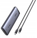 Корпус UGREEN CM767 USB-C M.2 NVMe/SATA SSD