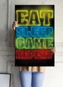 Ешь, спи, игра повтори - постер 61х91,5 см