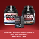 Weider Mega Mass Caps | 120 kapsułek Kod producenta Kapsułki Weider Mega Mass Capsules