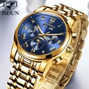 JSDUN 8718 Business Pánske mechanické hodinky Vodotesnosť 30m = WR30