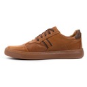 Мужские кожаные туфли на шнуровке SPORT STYLE 1801/2 AX Camel 42