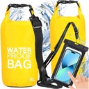 НАБОР ВОДОНЕПРОНИЦАЕМОЙ СУМКИ СУМКА 5 Л + ЧЕХОЛ ДЛЯ ТЕЛЕФОНА