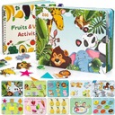 Montessori Busy Book For Kids 2 3 4 Years Pre Wiek dziecka 0 +