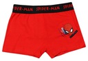 SPIDERMAN MARVEL BOXERKY PRE DIEŤA CHLAPČENSKÉ NOHAVIČKY 3-PACK 3/4ROKOV 104 CM Strih boxerky