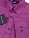 Pánska košeľa Di Selentino Purple CLASSIC FIT 100% Bavlna 43 / XL Veľkosť 43