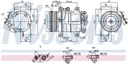 NISSENS 890874 KOMPRESOR, AIR CONDITIONING 